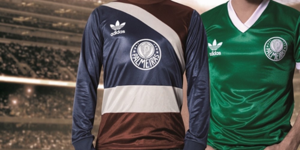 adidas lanz&oacute; unas nuevas camisetas retro del Palmeiras