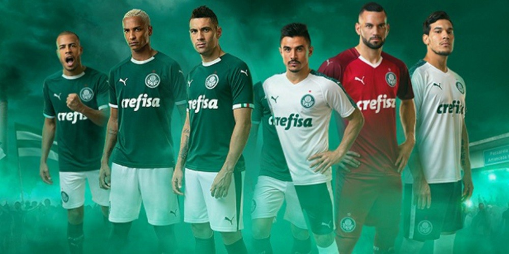 Sin adidas, Palmeiras presentó sus camisetas 2019 en un imperdible diseño