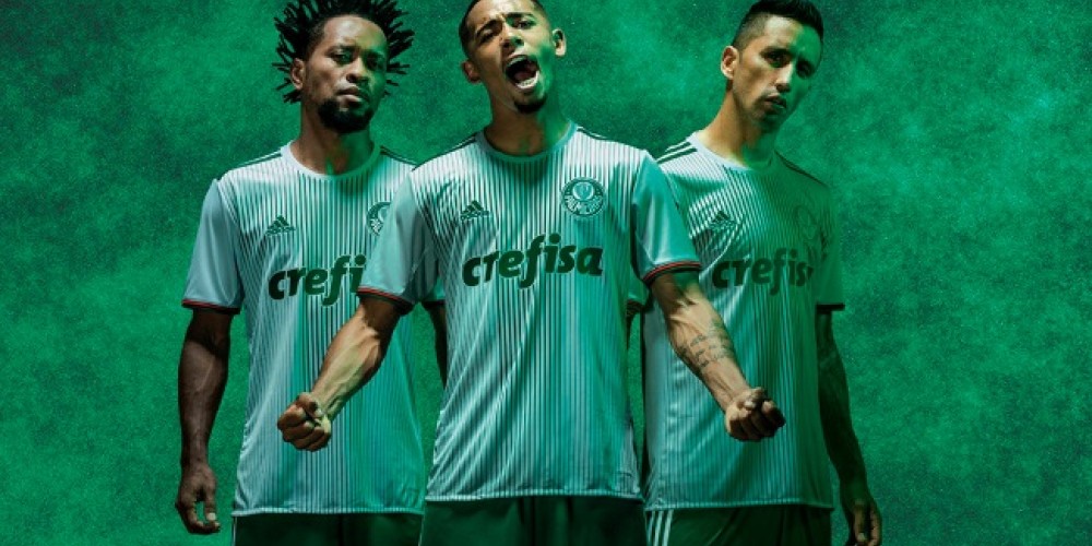 adidas presentó la nueva camiseta alternativa del Palmeiras