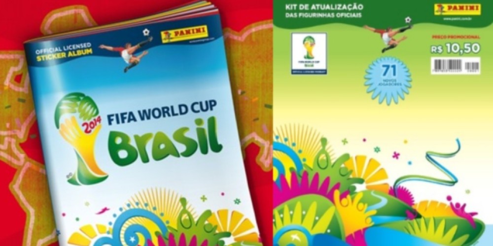 Panini lanz&oacute; en Brasil el &ldquo;kit de actualizaci&oacute;n&rdquo; del &aacute;lbum del Mundial