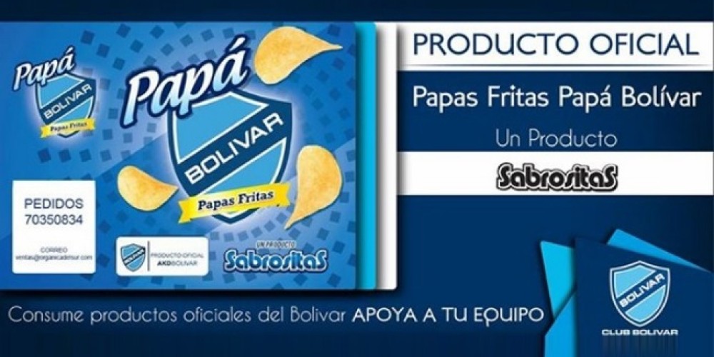 Bol&iacute;var lanz&oacute; su propia l&iacute;nea de papas fritas