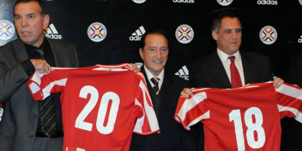 adidas renov&oacute; su contrat&oacute; con la Asociaci&oacute;n Paraguaya de F&uacute;tbol