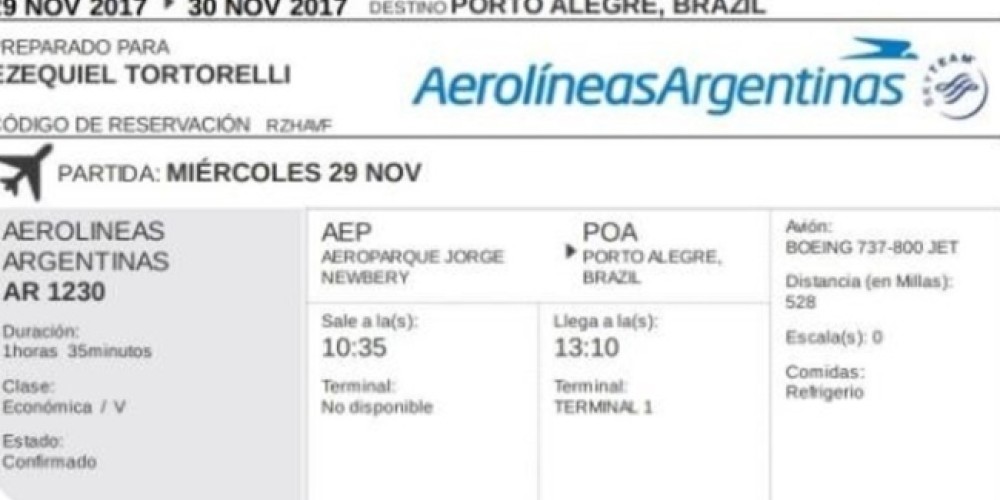 Ins&oacute;lito: el hincha de River que hab&iacute;a comprado pasajes para la final en Porto Alegre y ahora es furor en las redes sociales