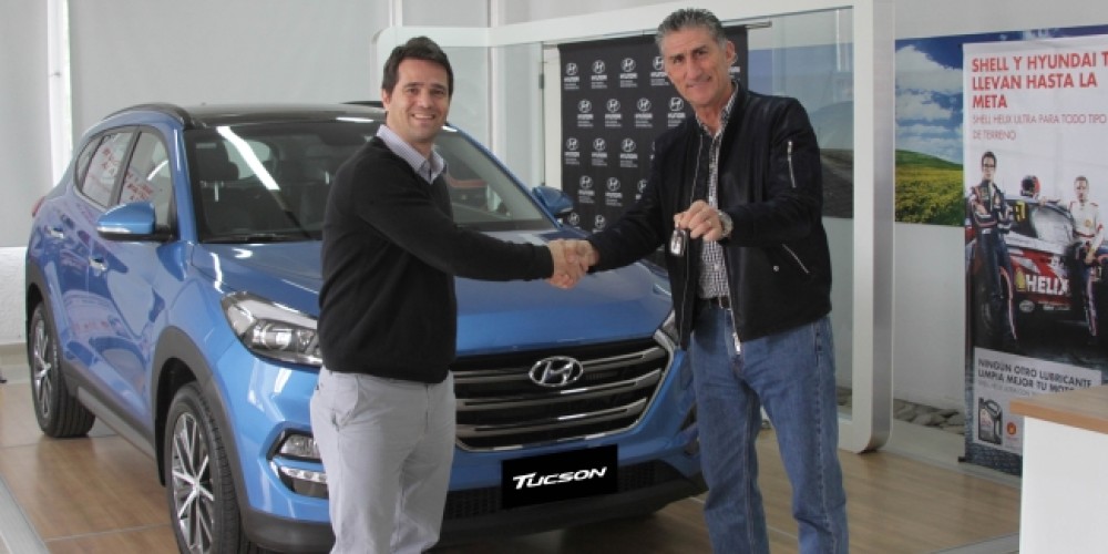 El "Pat&oacute;n" Bauza eligi&oacute; la nueva Hyundai Tucson