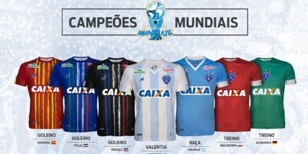 Los uniformes del equipo brasileño que homenajean a las selecciones campeonas del mundo