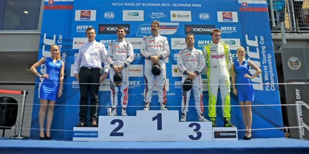 El equipo Citro&euml;n Total monopoliz&oacute; el podio en Eslovaquia