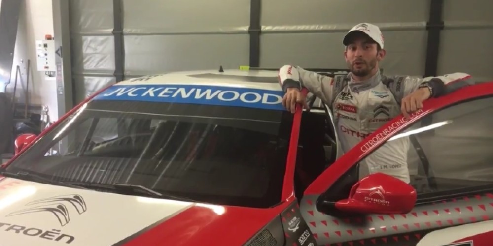 Pechito L&oacute;pez invit&oacute; a Messi a subirse a su auto de carreras