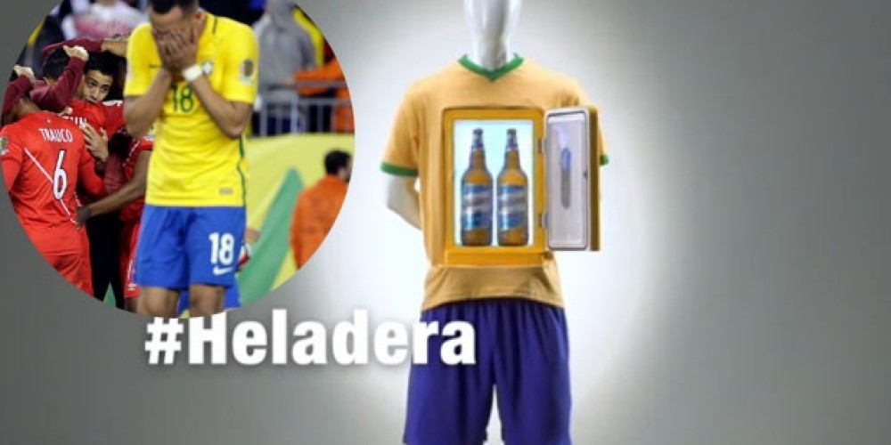 #HeladeraPechoFr&iacute;o: divertido comercial que se burla de la eliminaci&oacute;n de Brasil