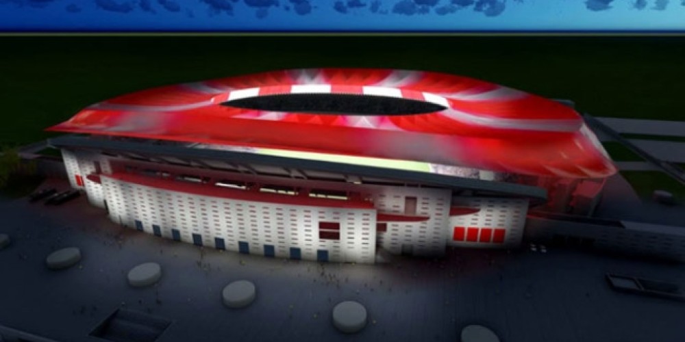 El nuevo estadio del Atl&eacute;tico Madrid tendr&aacute; la iluminaci&oacute;n m&aacute;s avanzada del mundo