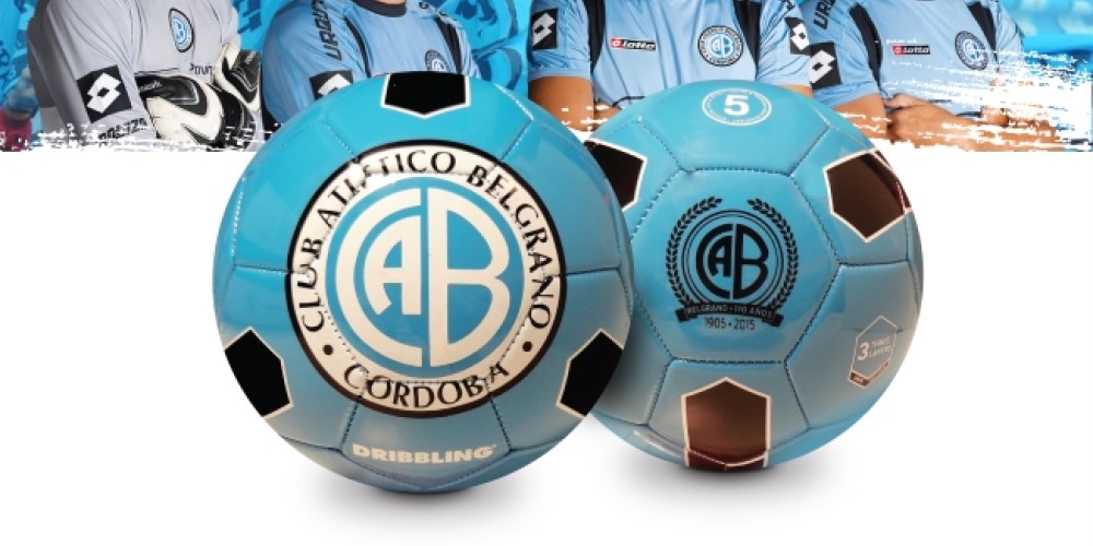 Dribbling present&oacute; la pelota oficial de Belgrano de C&oacute;rdoba