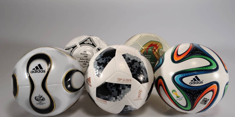 Todas las pelotas oficiales de adidas para las copas del mundo de la FIFA