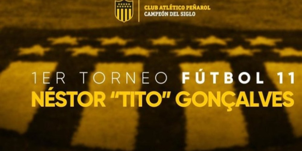 Pe&ntilde;arol lanza un torneo de f&uacute;tbol 11 en el Campe&oacute;n del Siglo
