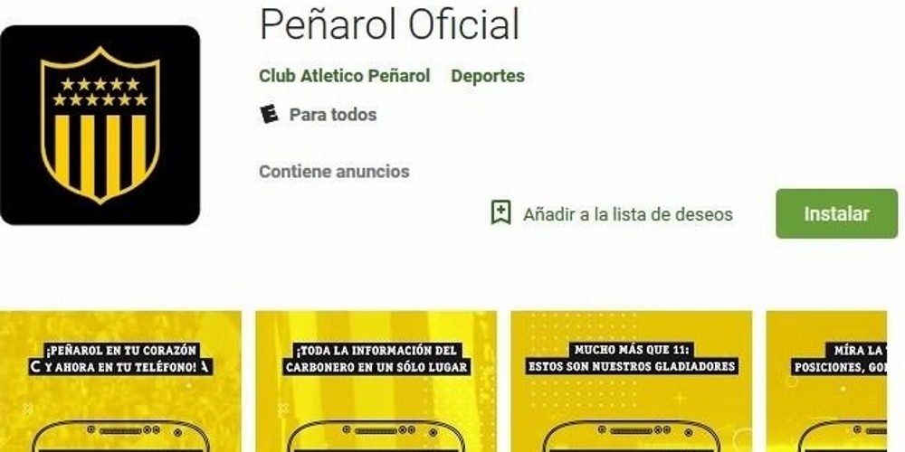 As&iacute; funcionar&aacute; la nueva app de Pe&ntilde;arol