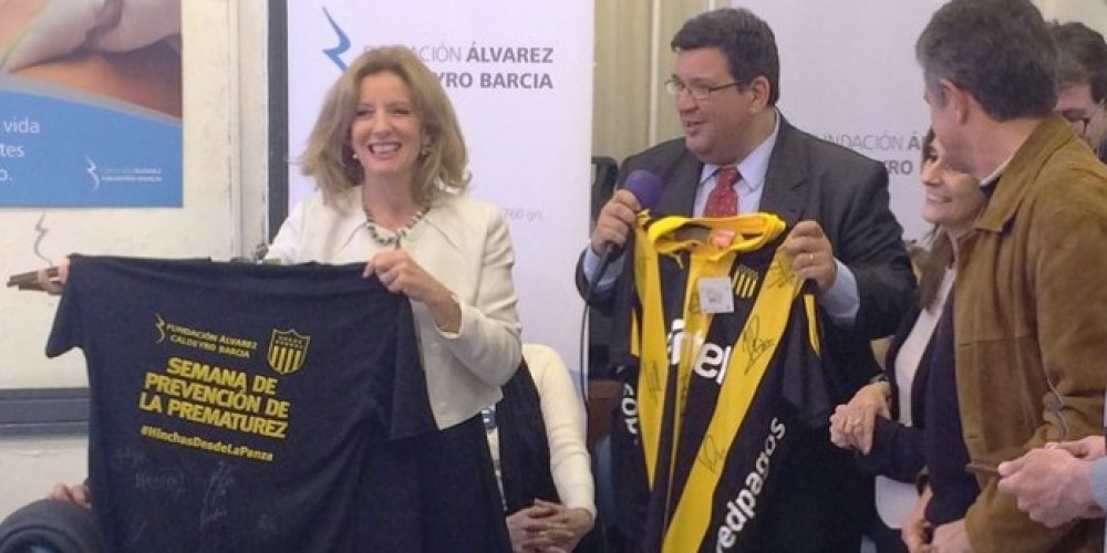 Peñarol fue reconocido por su trabajo para prevenir la prematurez