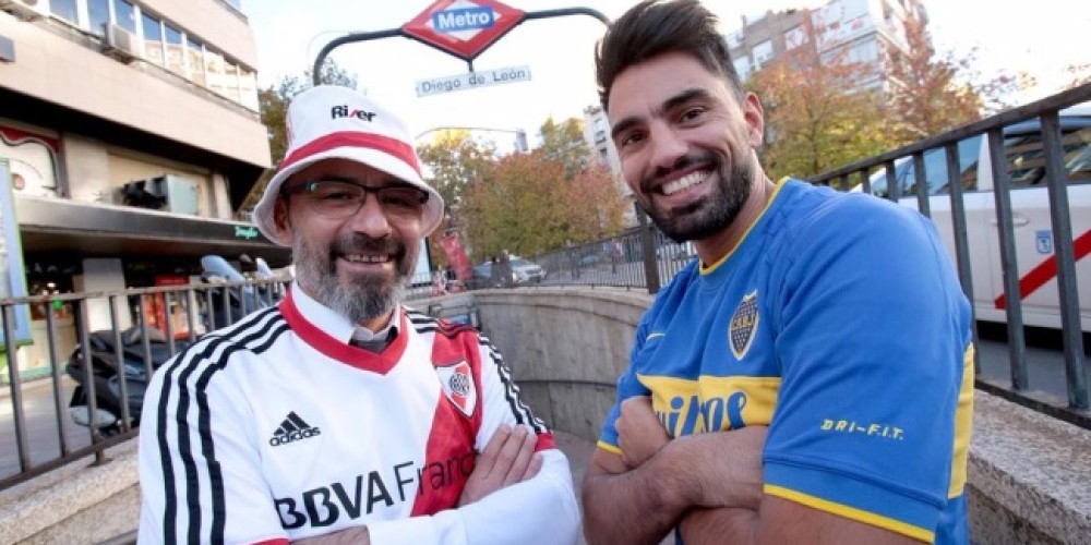 &iquest;C&oacute;mo viven la pe&ntilde;a de Boca y la Filial de River en Madrid la decisi&oacute;n de la CONMEBOL de jugar la Final all&iacute;?