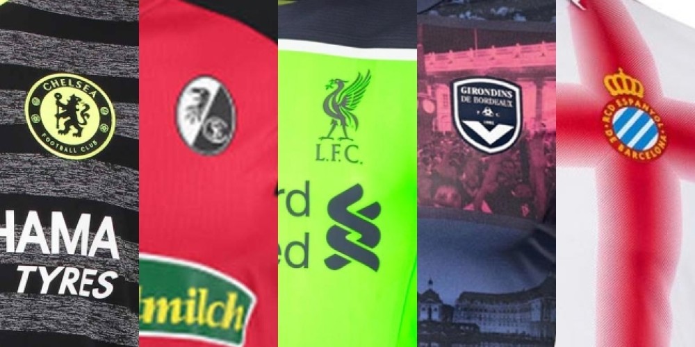 Las 10 peores camisetas de la temporada 2016/17