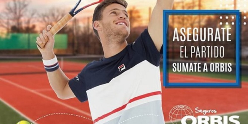 Diego "Peque" Schwartzman, nuevo embajador de Orbis Seguros