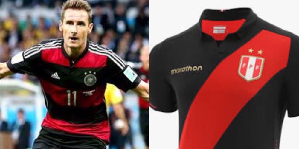 &iquest;Per&uacute; con la camiseta de Alemania ante Brasil?