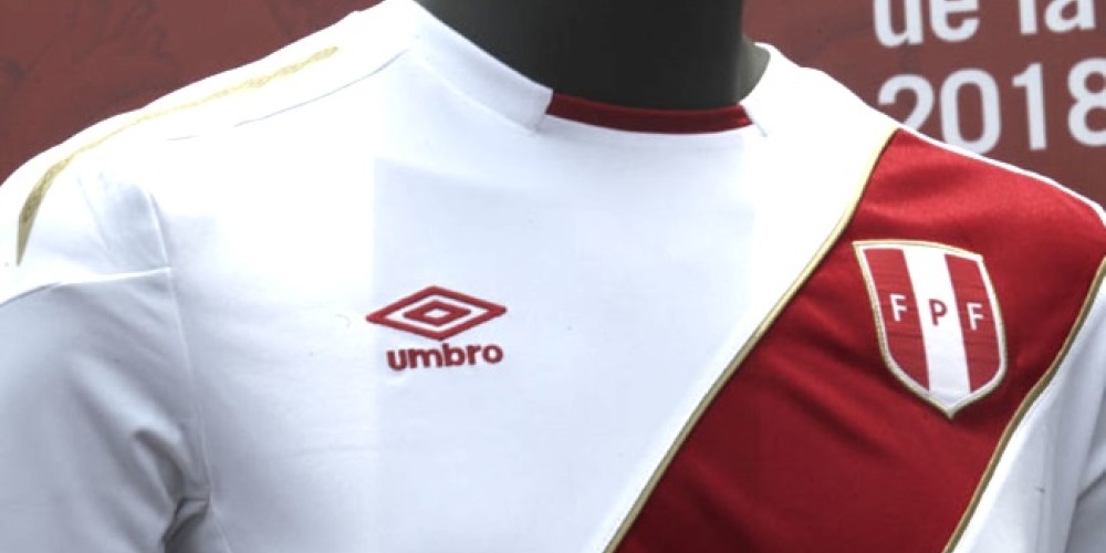 Umbro planea vender un mill&oacute;n de camisetas de Per&uacute; debido al Mundial