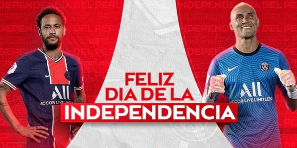 Los equipos más importantes de Europa saludaron a Perú en un nuevo aniversario de su independencia