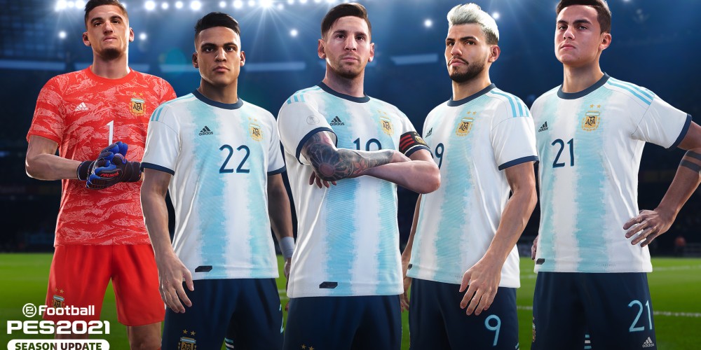 La AFA presentó al PES 2021 como el videojuego oficial