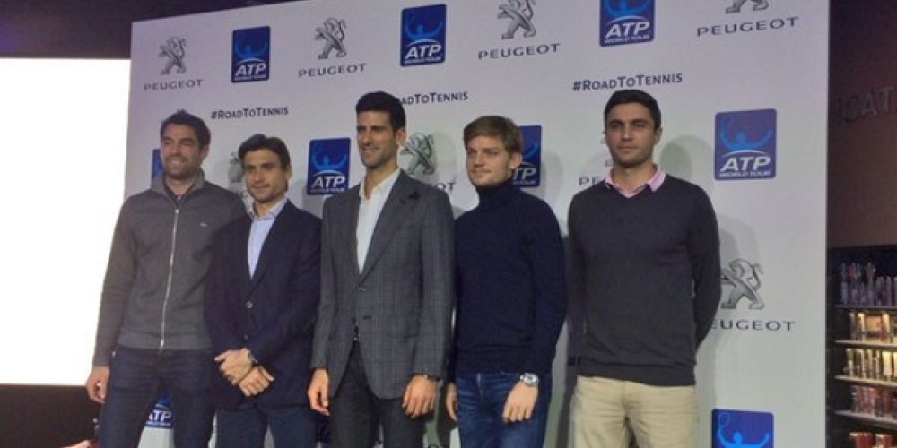 La ATP y Peugeot anunciaron su acuerdo de patrocinio global