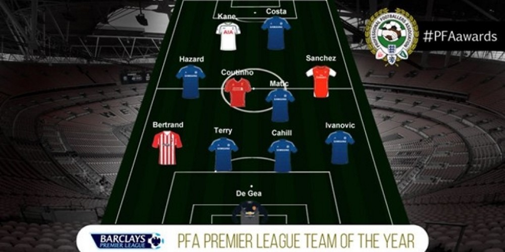 Chelsea y Nike dominan en el equipo del a&ntilde;o de la Premier League