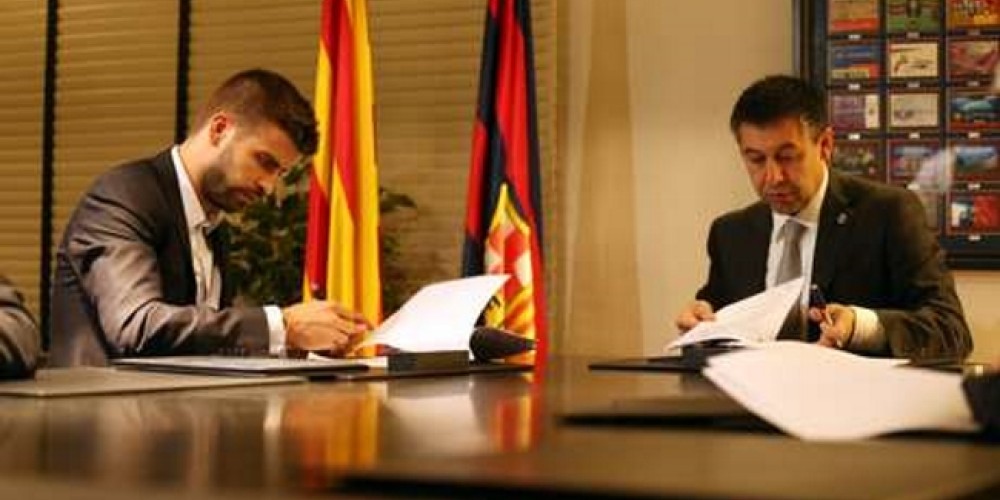 La Junta Directiva del FC Barcelona nombraría a Piqué Presidente Honorífico