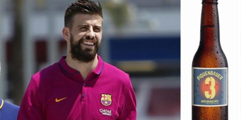 Lanzan una cerveza en homenaje a Piqu&eacute;