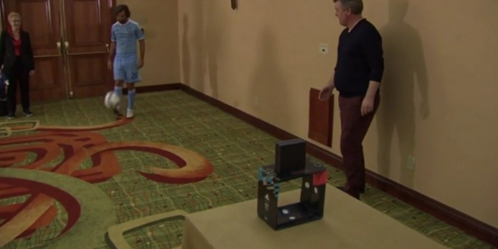 Pirlo, Lampard y Gerrard desafiaron sus habilidades en un juego para la MLS