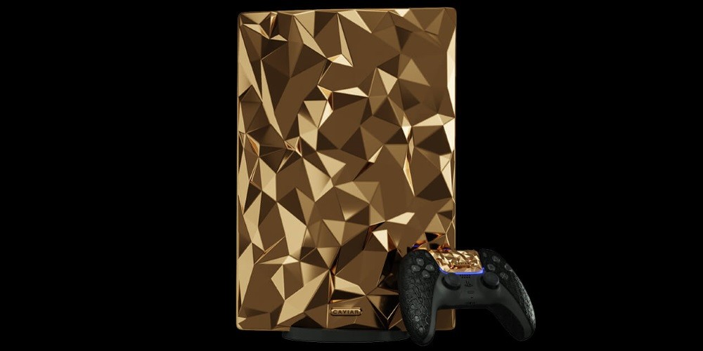 La PlayStation 5 cubierta en oro que vale 900 mil dólares