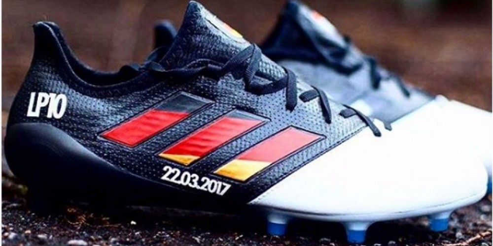 adidas homenaje&oacute; a Lucas Podolski con una edici&oacute;n limitada de botines 