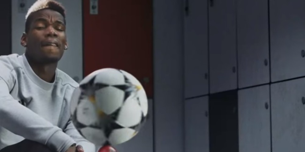 Pogba es el protagonista de un creativo comercial de adidas