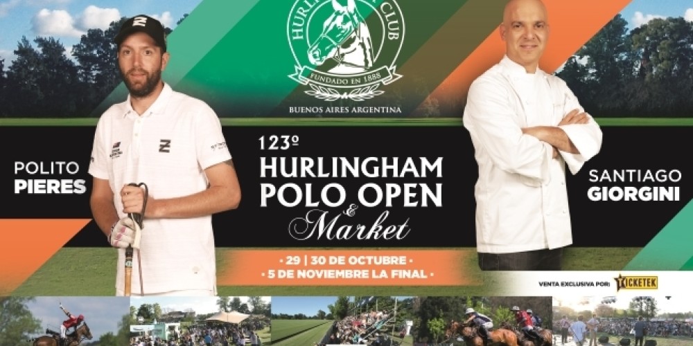Contin&uacute;a el Hurlingham Polo Open &amp; Market