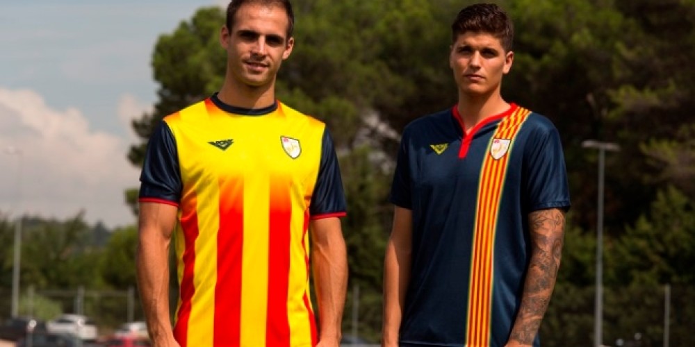 La Selección de Cataluña presentó sus nuevas camisetas Pony