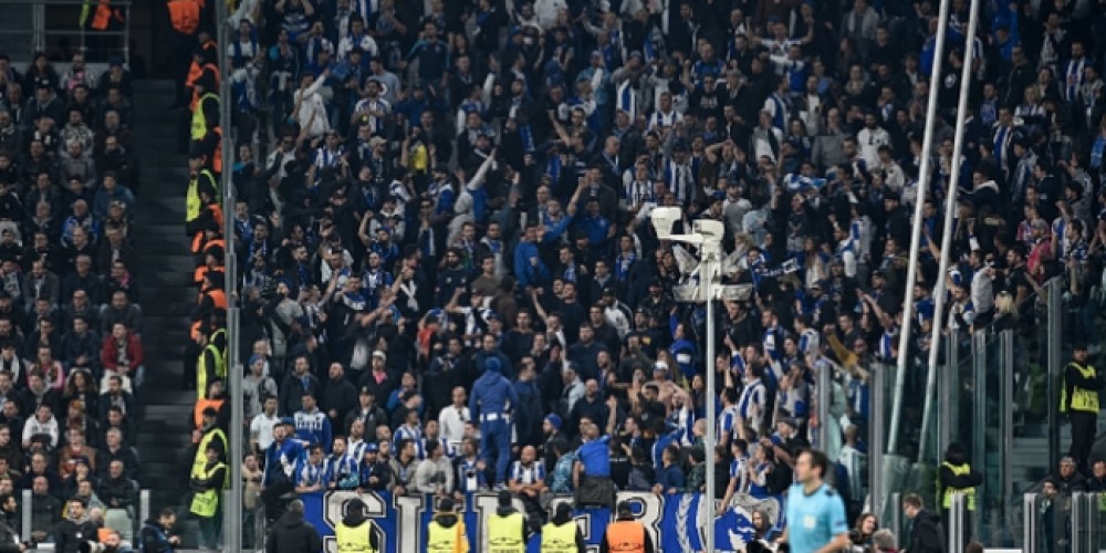 El intercambio de bufandas entre hinchas en la Champions League que es viral