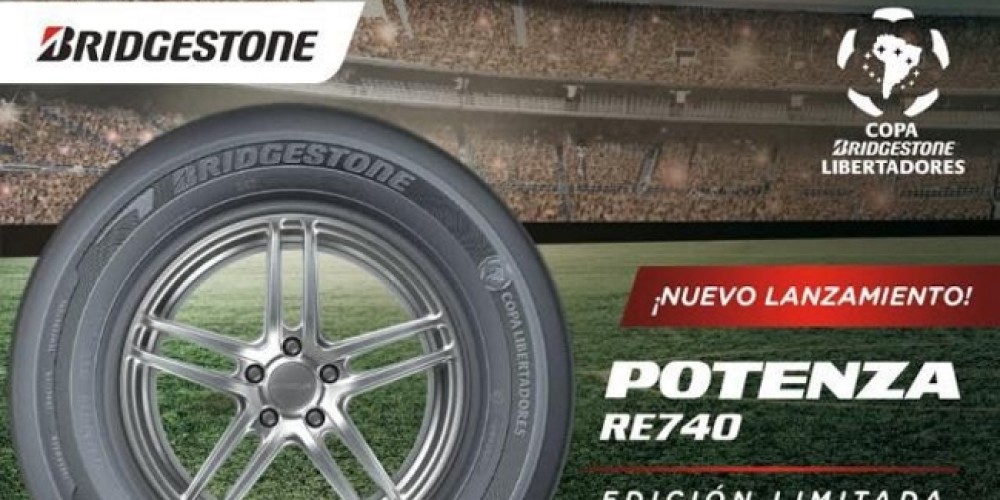 Bridgestone lanz&oacute; un nuevo neum&aacute;tico edici&oacute;n limitada de la Copa Libertadores