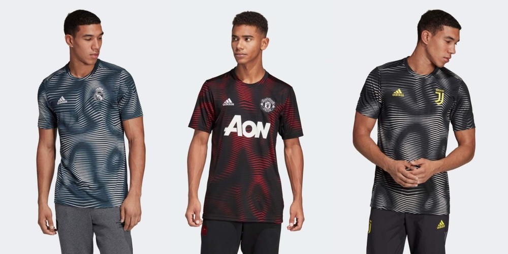 adidas presentó la ropa de entrenamiento de sus principales clubes con un imperdible detalle