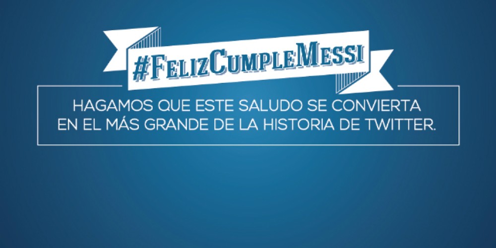 ​#FelizCumpleMessi, el saludo del mundo al crack argentino