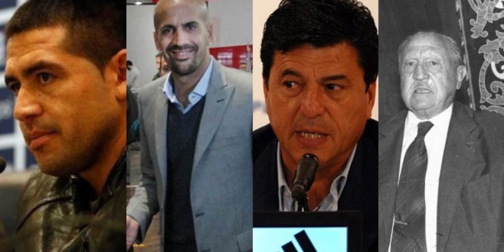 Con Riquelme como opción a la presidencia de Boca, estos son los casos de jugadores presidentes más relevantes
