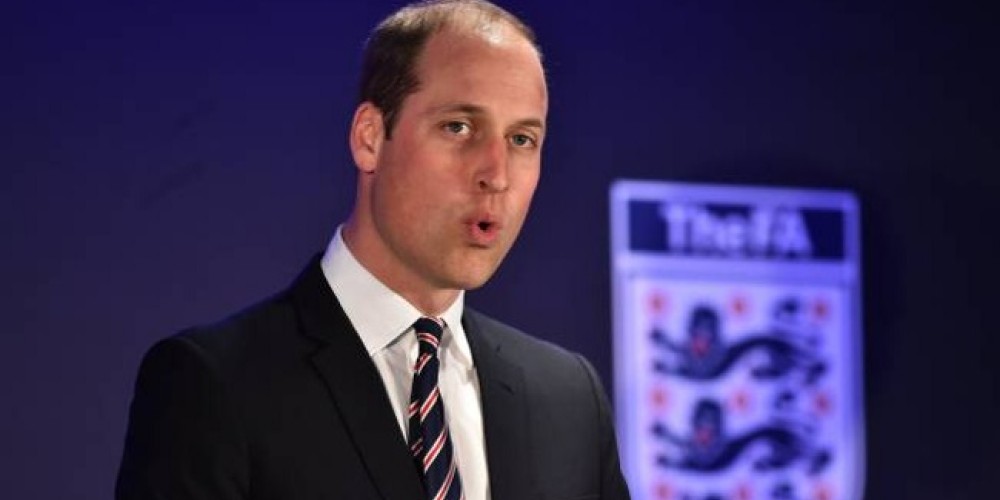 El Pr&iacute;ncipe Guillermo quiere que el Leicester gane la Premier League