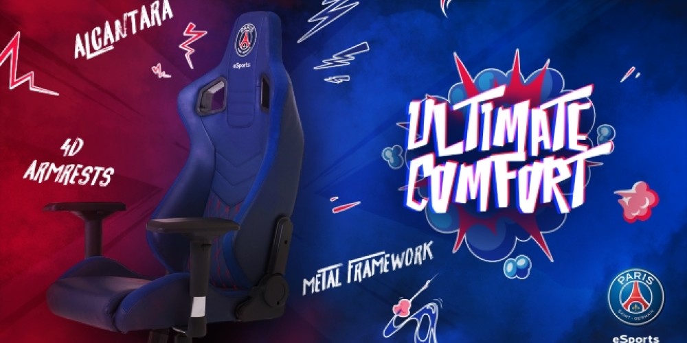 El PSG presentó su silla oficial de eSports