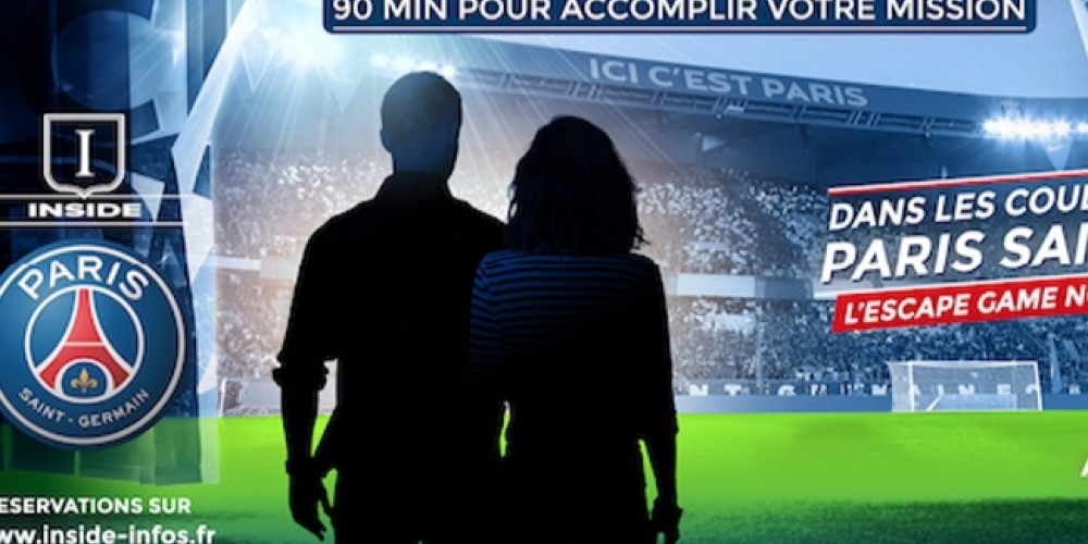 El PSG promociona un juego de escape en su propio estadio por menos de 30 euros