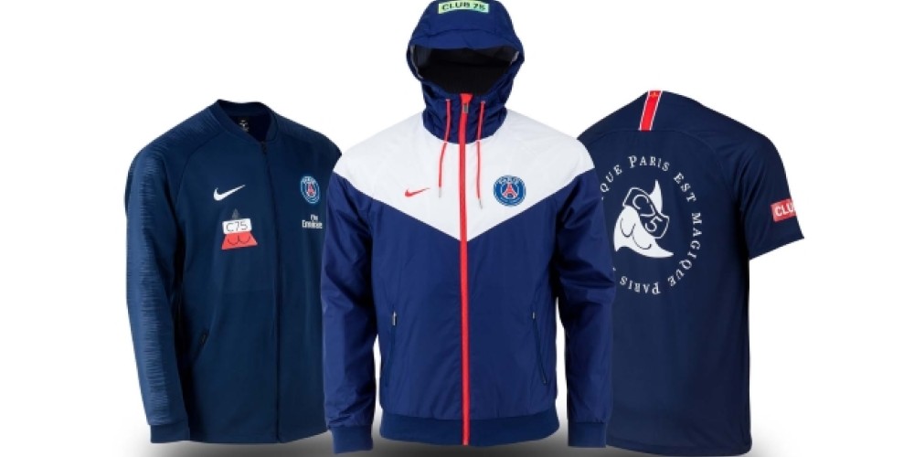 PSG se alía con Club 75 y presenta una línea de ropa deportiva en el Hypefest