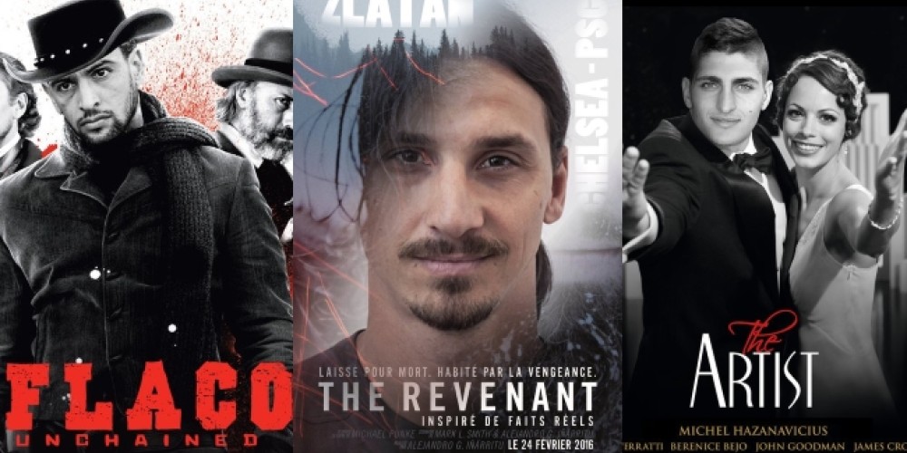 El PSG reemplaz&oacute; a sus jugadores por estrellas del cine en las pel&iacute;culas m&aacute;s famosas