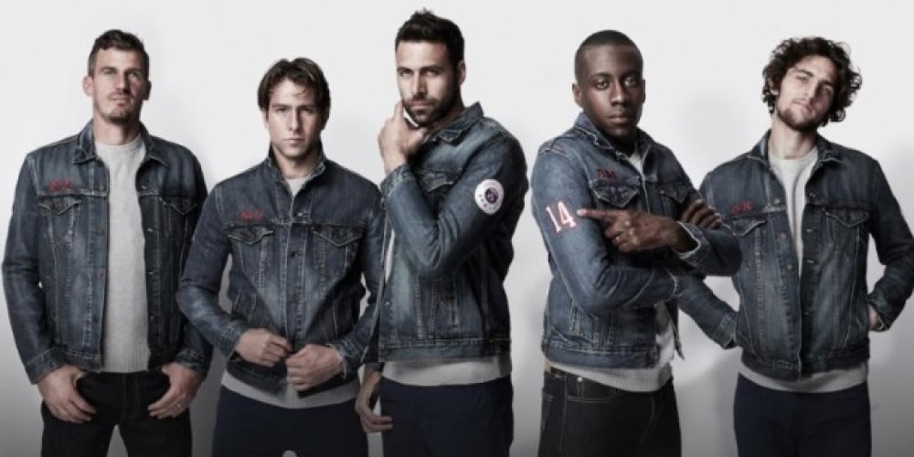 Levi’s lanzó una línea especial de camperas de jean junto al PSG
