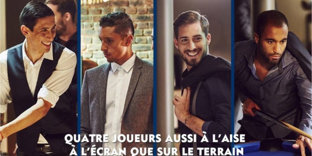 Di María, Trapp, Lucas y Marquinhos en la nueva publicidad NIVEA MEN Creme