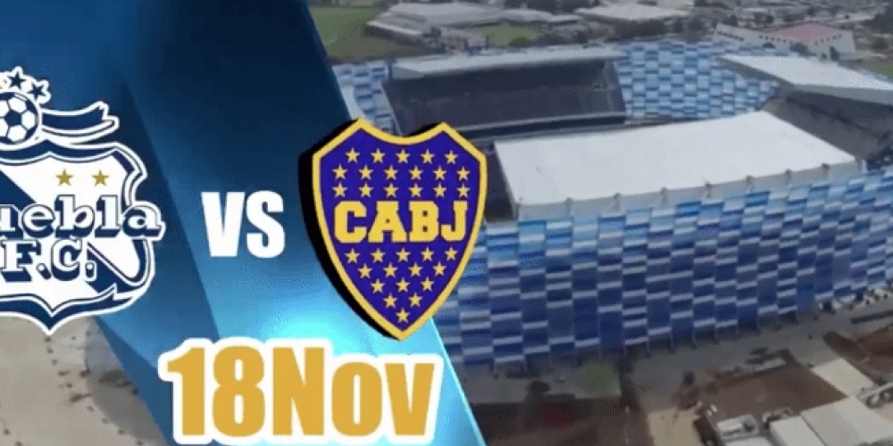 Boca viajar&aacute; a M&eacute;xico para reinaugurar el Estadio del Puebla