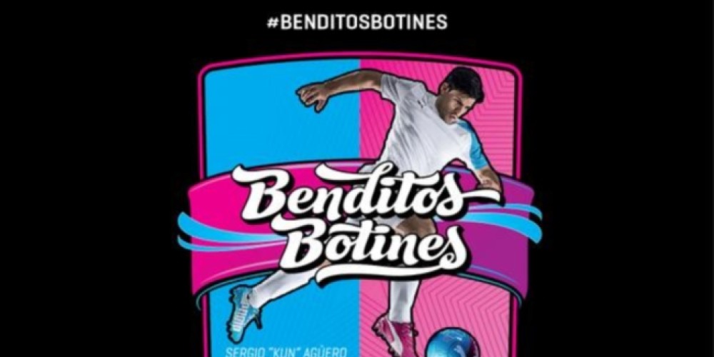 Puma presentó “Benditos Botines” su campaña junto al Kun Agüero