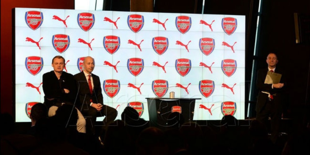 Puma firma un acuerdo récord con el Arsenal